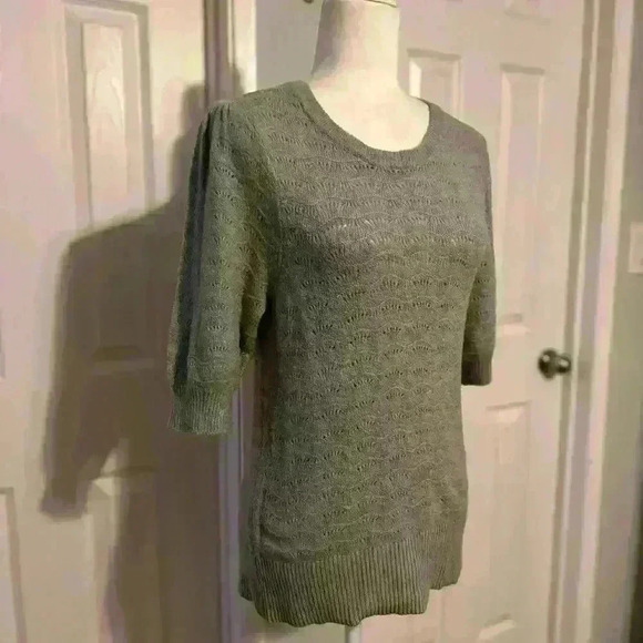 Joie Sweaters - Joie Knit Sage Green Sweater 3/4 Sleeve Size Medium